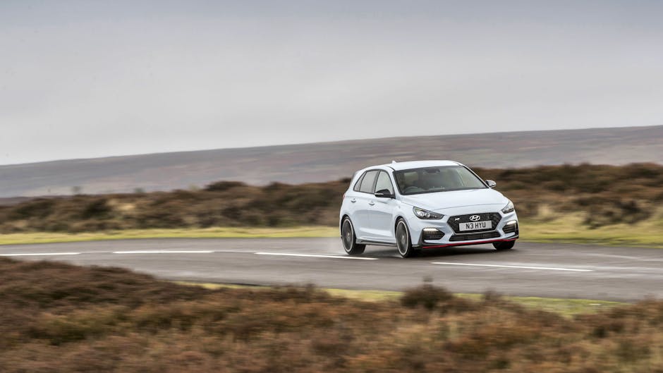 Hyundai i30 N Performance oversteer action