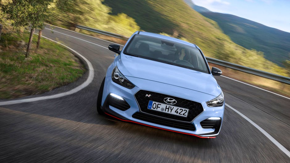 Hyundai i30 N Performance cornering fast