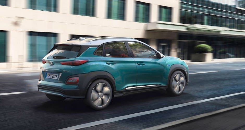 Hyundai Kona Electric back end