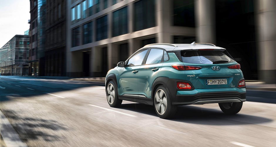 Hyundai Kona Electric back end