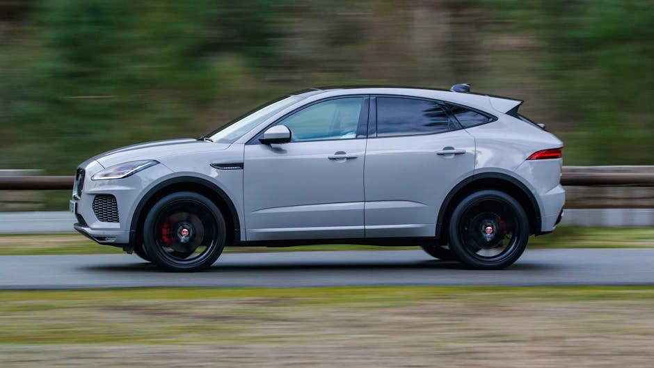 Jaguar E-Pace P300 R-Dynamic side profile