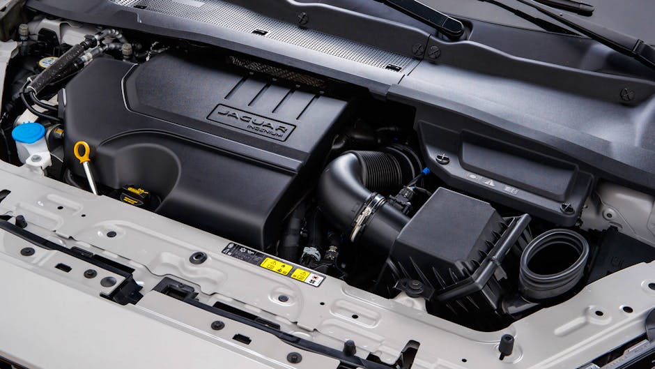Jaguar E-Pace P300 R-Dynamic engine bay