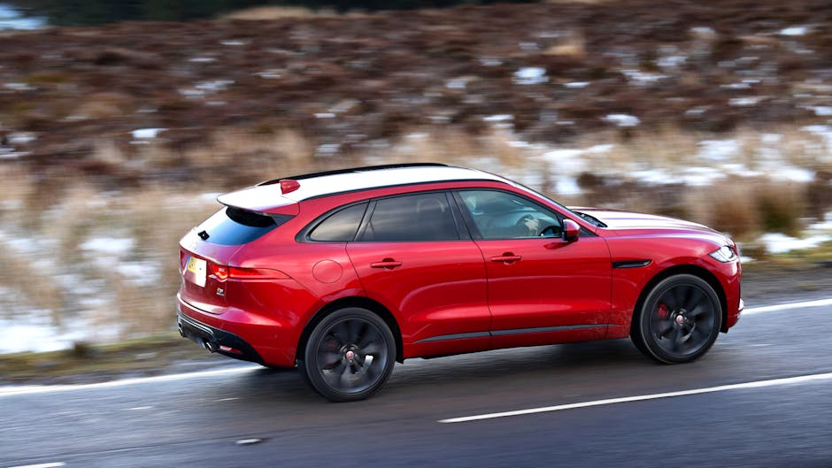 Jaguar F-Pace S drive in North Wales