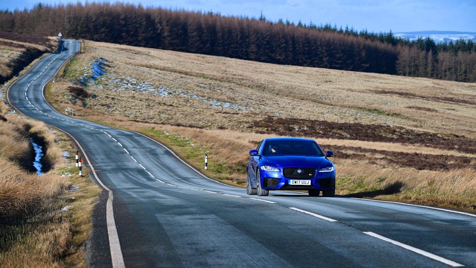 Jaguar XF S in North Wales