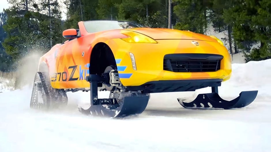 Nissan 370Z Snowmobile '370Zki'