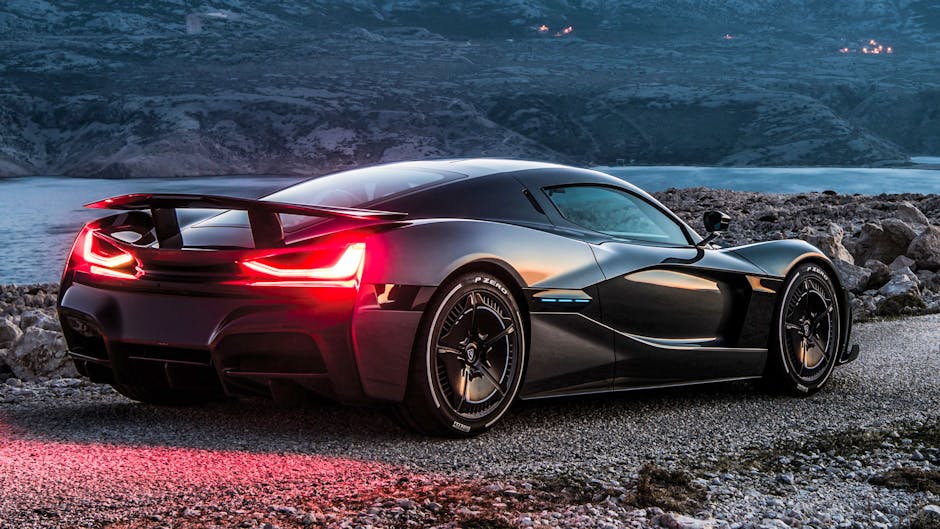 Rimac Concept Two 'C_Two' hypercar at the 2018 Geneva Motor Show