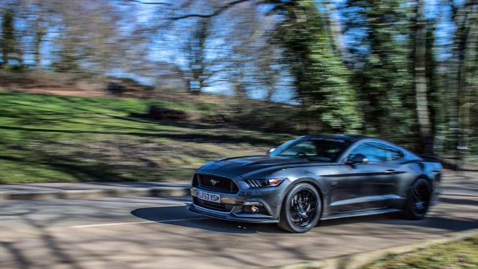 Steeda Q500 Enforcer Mustang in motion