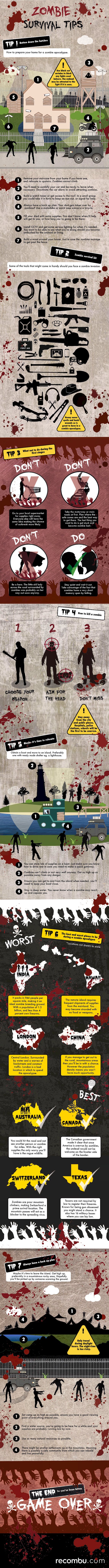 Zombie survival tips